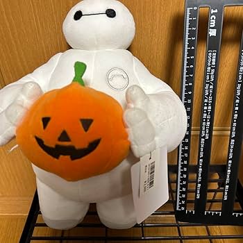 Amazon.co.jp: タグ付きベイマックス ぬいぐるみ かぼちゃ